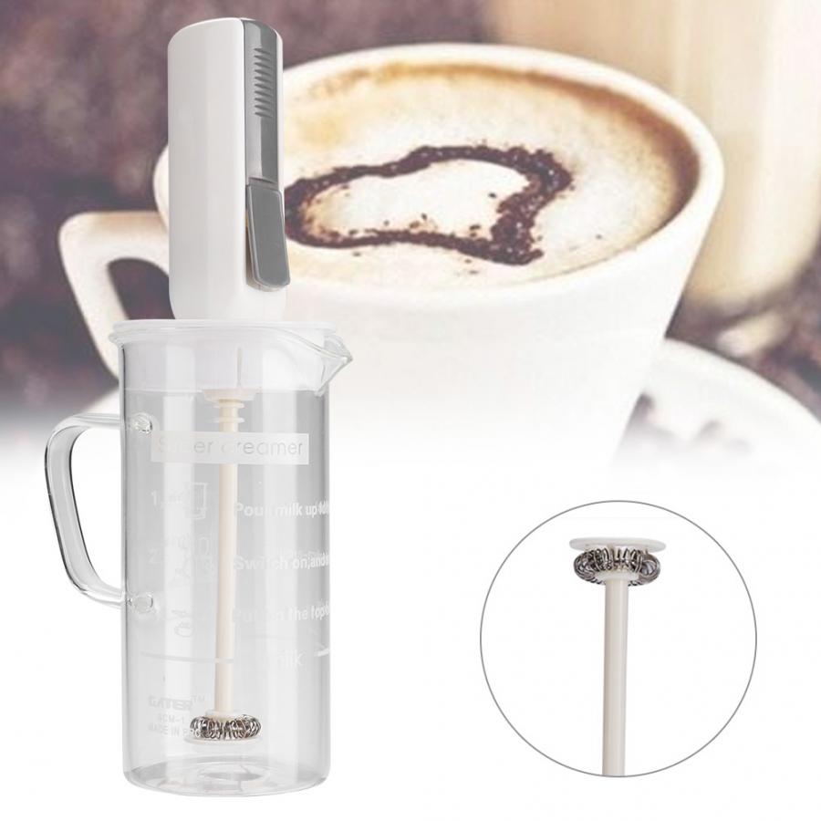 Electric Milk Frother Hand Milk Foamer Kitchen Mixer for Cappuccino Coffee Egg Beater Drinks Blender Kitchen Use