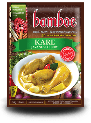 Instant Spices Bamboe - Bumbu Bamboe Javanese Curry