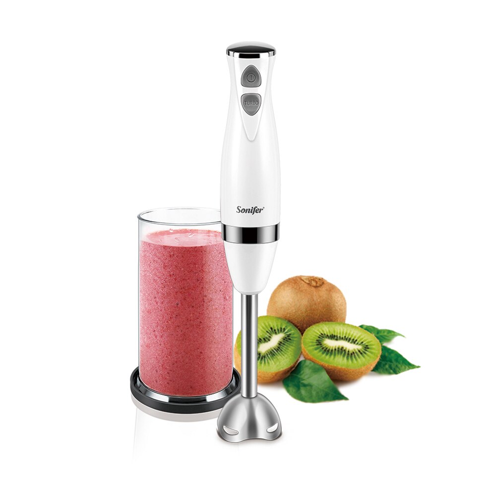 400W Colorful Blender 2 Speeds Electric Food Mixer Kitchen Detachable Hand Blender Egg Beater Vegetable Stand Blend 220V Sonifer