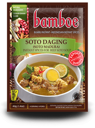 Bumbu Bamboe - Soto Daging Instant Spices