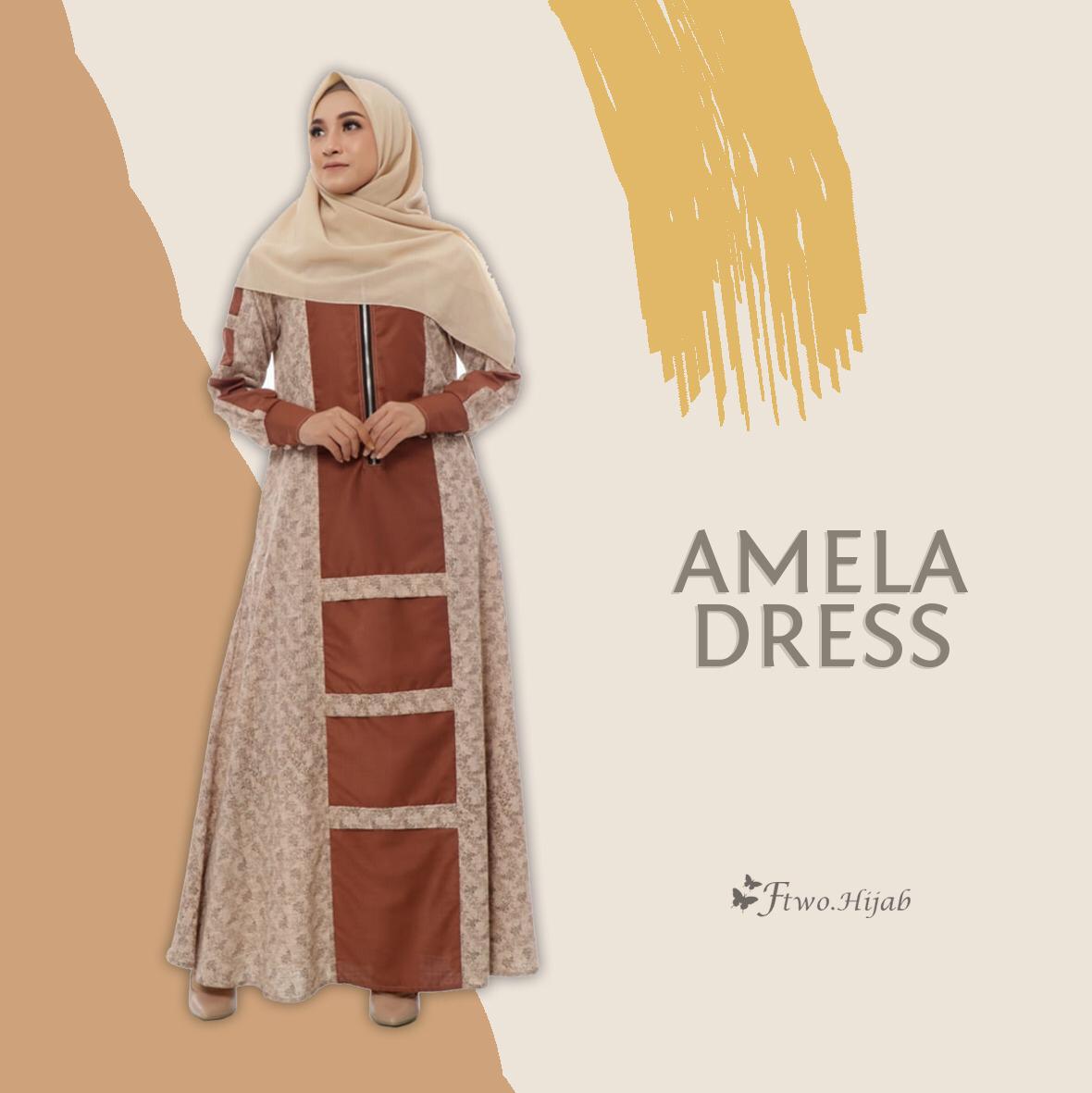 Amela Dress - Moca