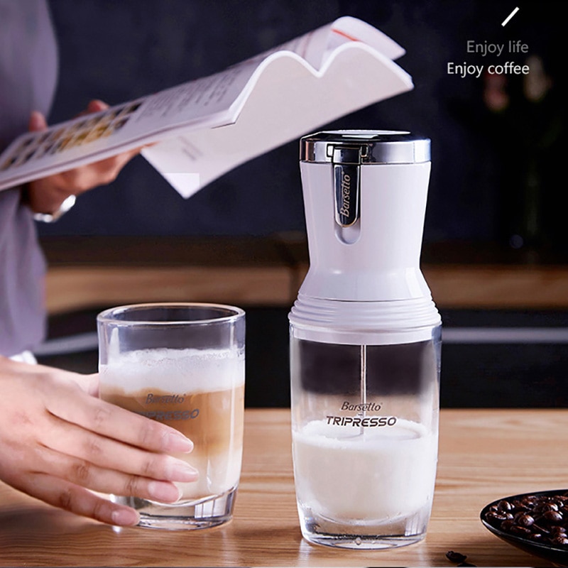 Portable Milk Frother Milk Foamer Blender Food Mixers Coffee Hot and Cold Milker Cappuccino Fancy Coffee Foamer