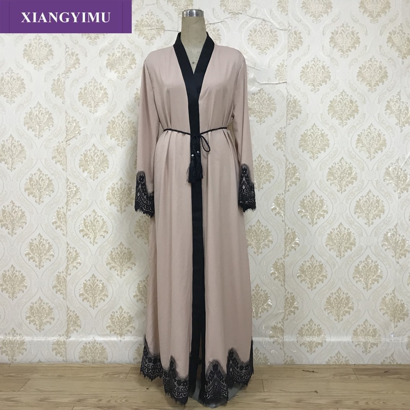 New muslim dress abayas for women baju muslim wanita moroccan robe orientale musulman abaya robe dubai