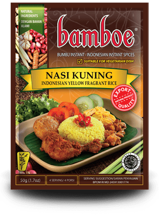 Bamboe Nasi Kuning   -  Bamboe Instant Spices
