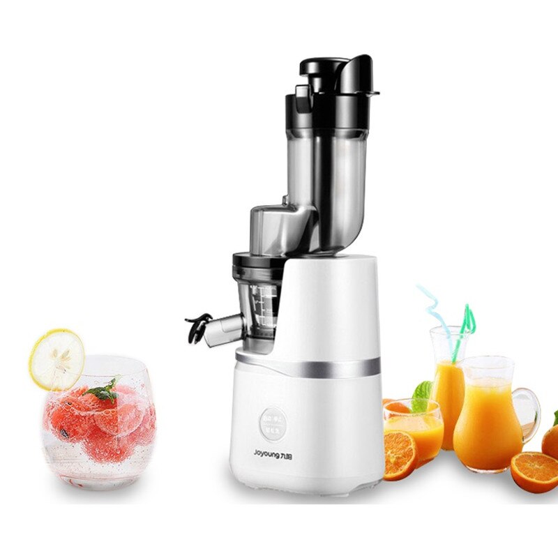 220V Household Electric Fruit Vegetable Juicer Machine Automatic Juice Residue Separation Pulp Ejection 86mm Feed Inlet EU/UK/AU
