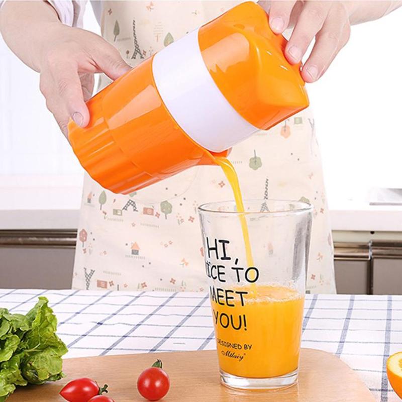 Hot Portable 300ml Manual Citrus Juicer for Orange Lemon Fruit Squeezer Original Juice Child Healthy Life Potable Juicer Blender