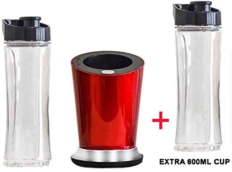 BPA FREE 300W Portable Personal Mini Blender Food Processor Milkshakes Mixer Juicer 600ml Bottle 600ml Cup