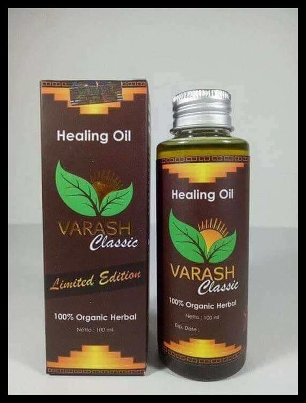 Varash Classic Healing Oil 100ml - Made from 108 types of medicinal plants