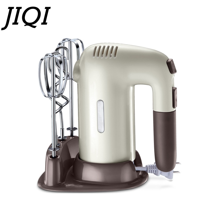 JIQI Power Hand Electric Food Mixer Operated Mini Cream Mayonnaise Frother Drink Milk Mixer Maker Food Blender