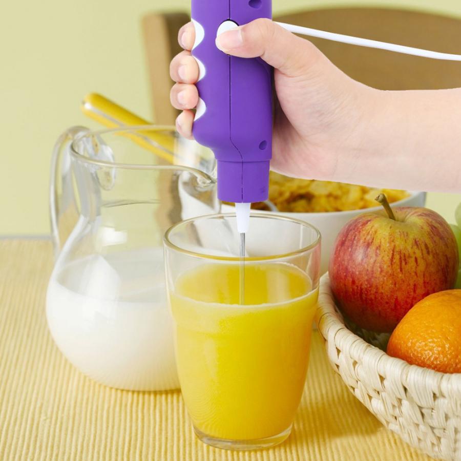 220v Electric Milk Frother Hand Milk Foamer Kitchen Mixer for Cappuccino Coffee Egg Beater Drinks Blender