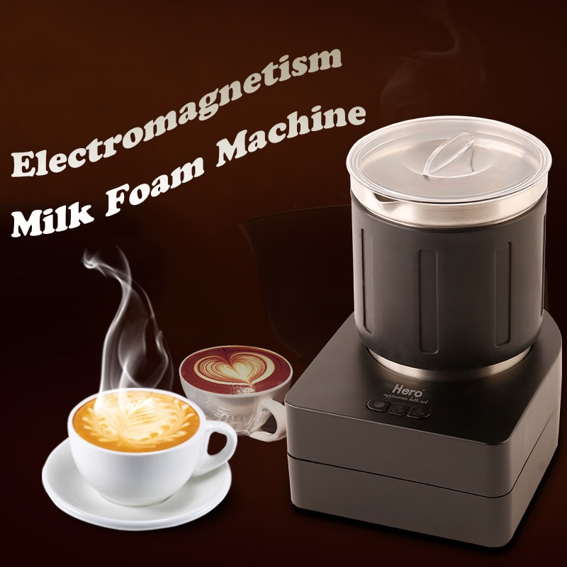 220V Electric Milk Frother for Coffee Milk Foamer Cold and Hot Blender Cappuccino Fancy Coffee Foamer Food Mixer