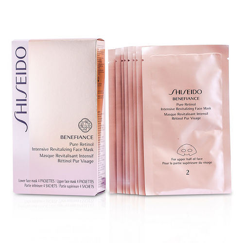 SHISEIDO Benefiance Pure Retinol Intensive Revitalizing Face Mask (4 pairs) – Enrich Your Natural Skin Recovery!
