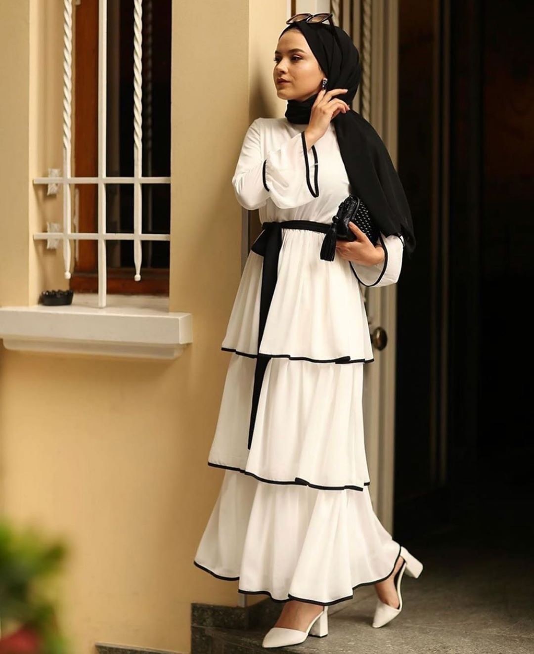 Islamic Arabic Hijab Muslim Long Dress Caftan Dubai Kaftan Dresses Tesettur Elbise Vestidos Robe Musulmane Longue