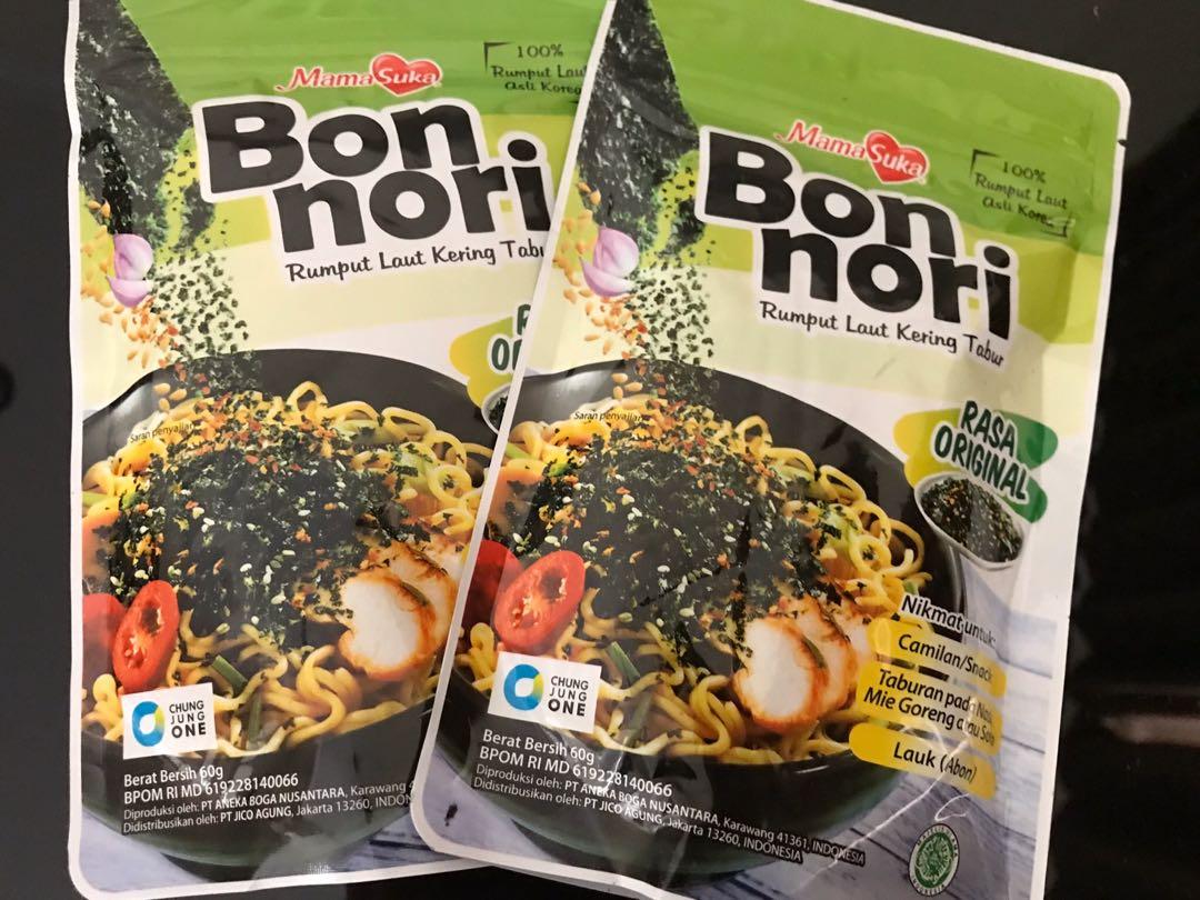 Bon Nori - Shredded Dried Seaweed - 5 Pouch