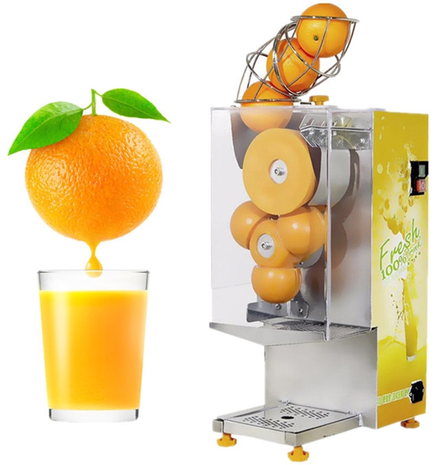 Automatic orange juicer squeezer electric citrus juicer stainless steel 220v/110v