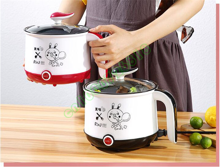 220V Mini Multifunction Electric Cooking Machine Single Layer Available Hot Pot Multi Electric Rice Cooker EU/UK/AU/US