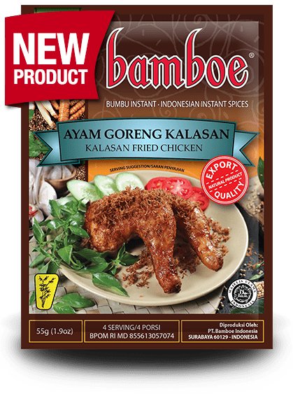 Bumbu Bambu Ayam Goreng Kalasan - Kalasan Fried Chicken Bamboe Instant Spices