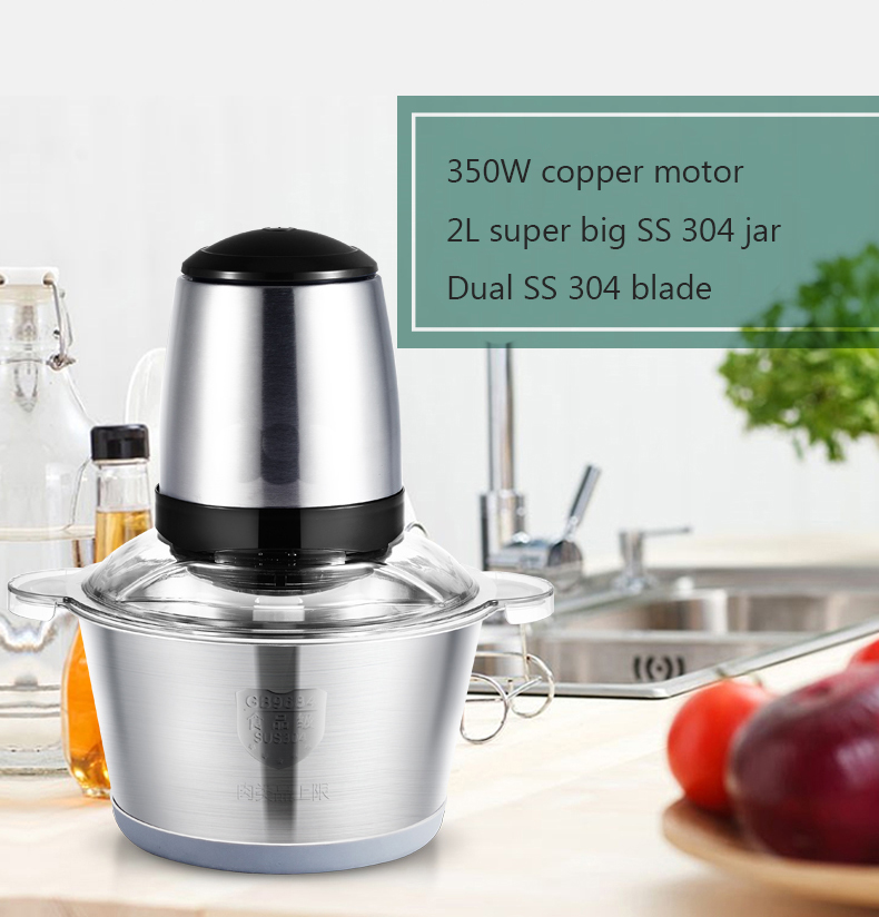 UK/EU/AU/US Plug 350W Meat Grinder Stainless Steel electric meat grinder food chopper for home use free shipping