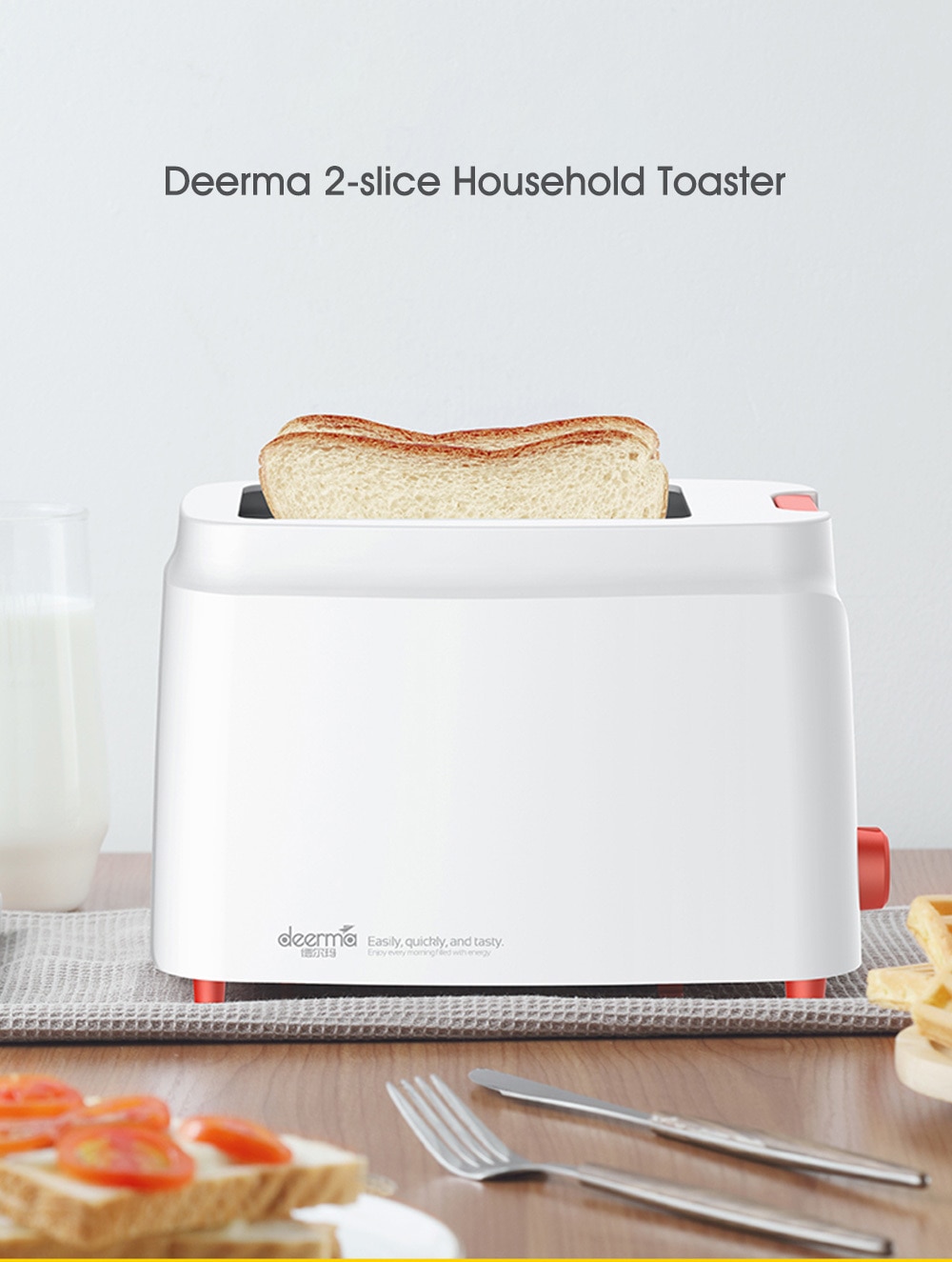 Xiaomi Automatic Electrical Meal Makin 'bread Toaster Sand Breakfast Tool For Families 9 Adjustable Marches