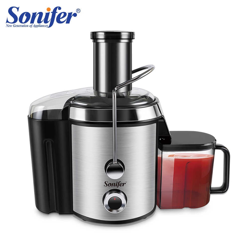 Large Size Stainless steel 2 Speed Juicers Fruit And Vegetable Juice Extractor Removable Fruit Drinking Machine For Home Sonifer