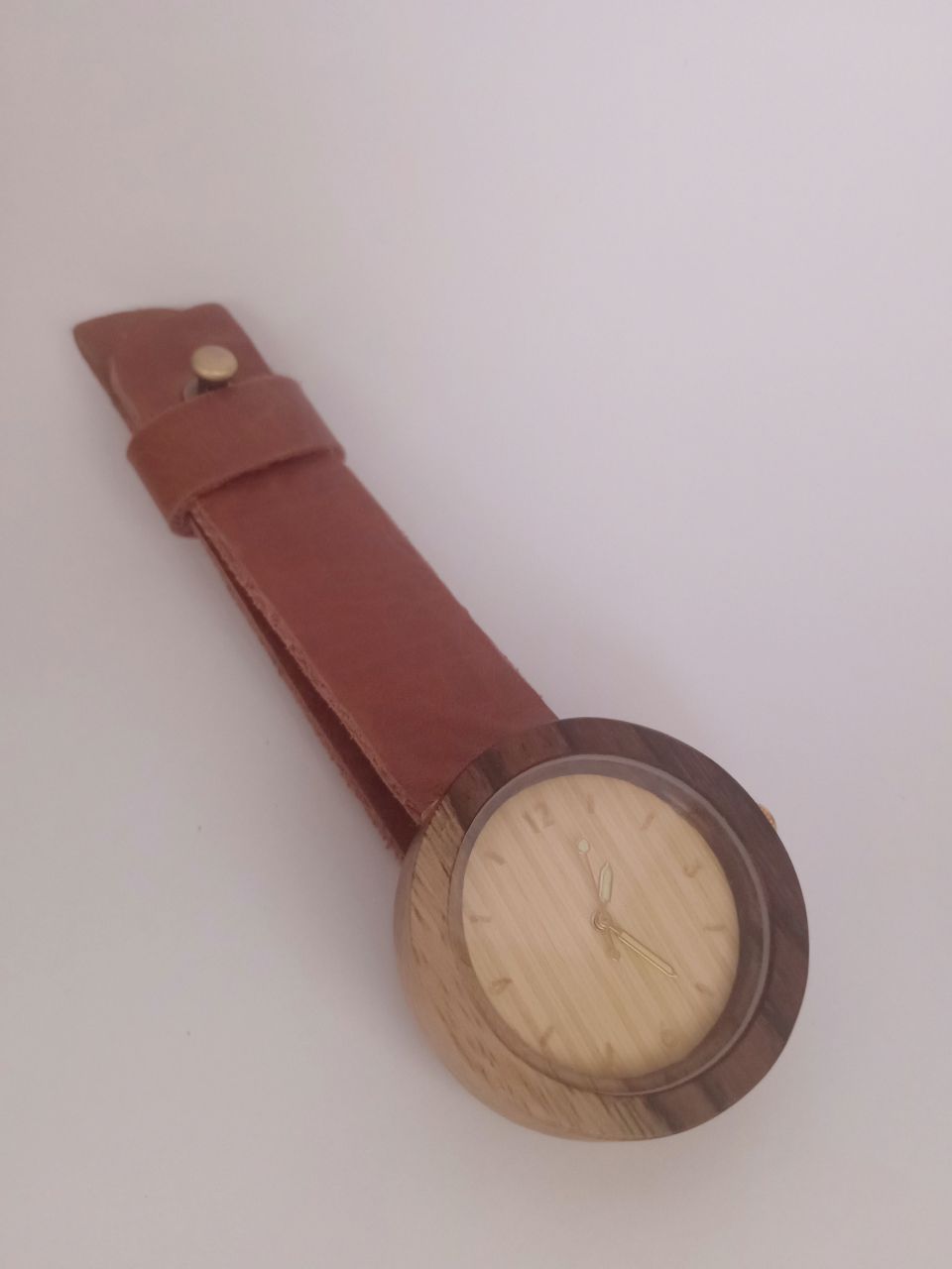 Wooden Watch Leather Strap Kailoka