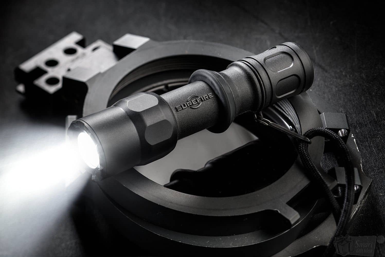 SureFire Combat Flashlight, MaxVision Reflector, High Dual Output LED