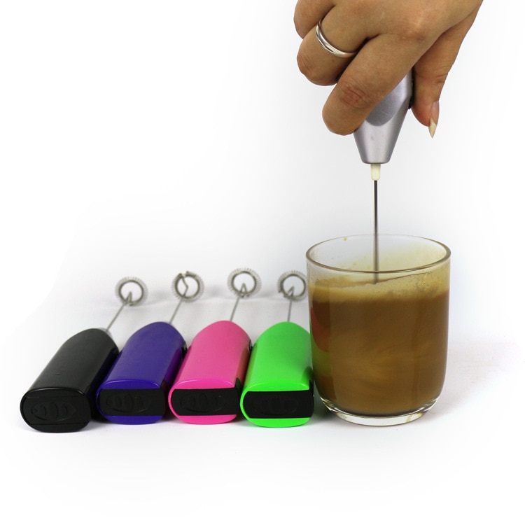 ZIQICA Eggbeater Handheld Electric Milk Frother Goat Milk Coffee Blender Milk Frother Electric Stirring Stick