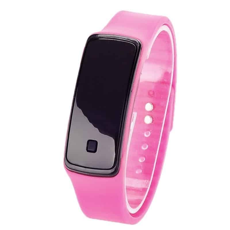 Fashion LED Bracelet Digital Watches 2018 Children Electronic Watch For Women Men Clock Silicone Sports Wrist Watch Saat