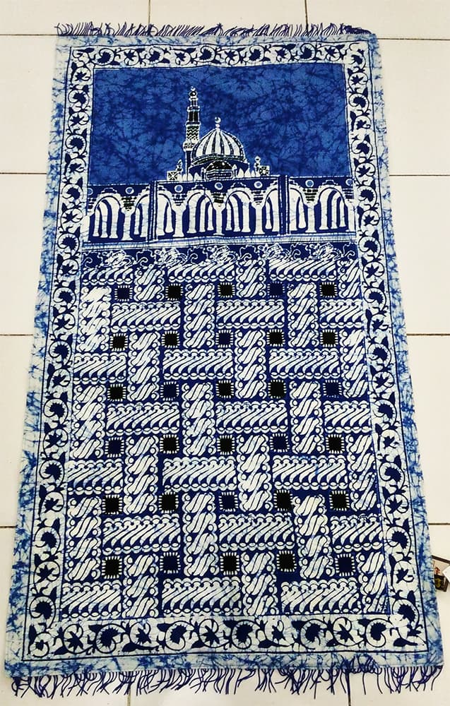 Handmade Batik Sajda Muslim Prayer Rugs [2]