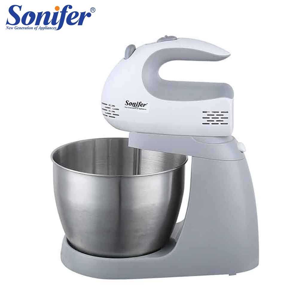 200W Multifunction Table Electric Food Mixers Dough Mixer Egg Beater 220v Food Blender for Kitchen Sonifer