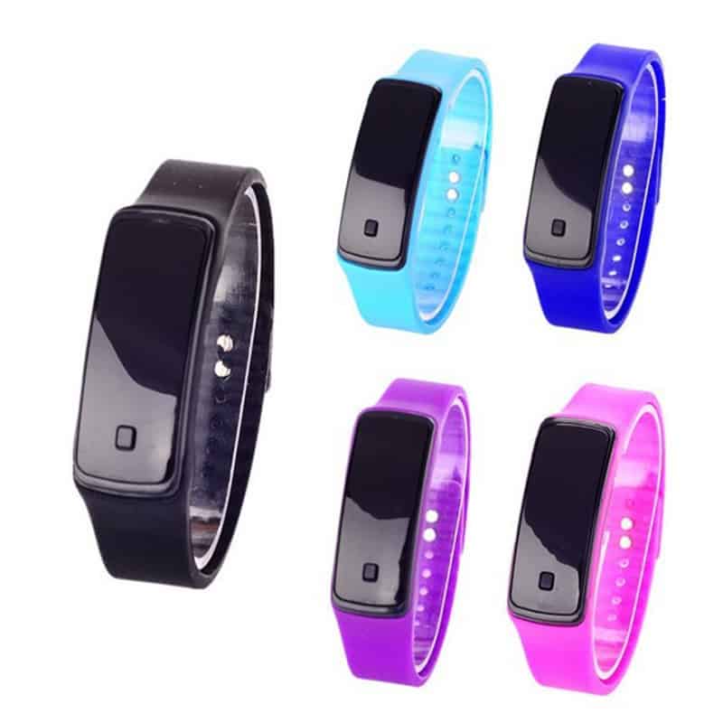 Fashion LED Bracelet Digital Watches 2018 Children Electronic Watch For Women Men Clock Silicone Sports Wrist Watch Saat