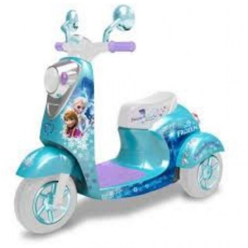 Disney Frozen 3-Wheel Scooter 6-Volt Battery-Powered Ride-On