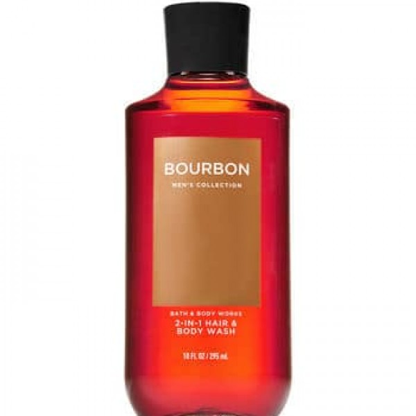 Bath & Body Works Bourbon 2-In-1 Hair + Body Wash 10 fl oz/ 295 ml