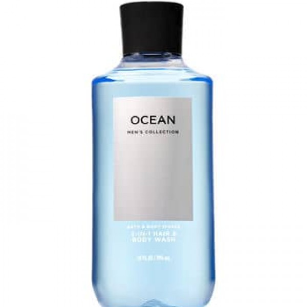 Bath & Body Works Ocean 2-In-1 Hair + Body Wash 10 fl oz/ 295 ml