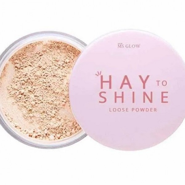 MS GLOW HAY SHINE LOOSE POWDER – Take Care of Your Oily Skin Problem