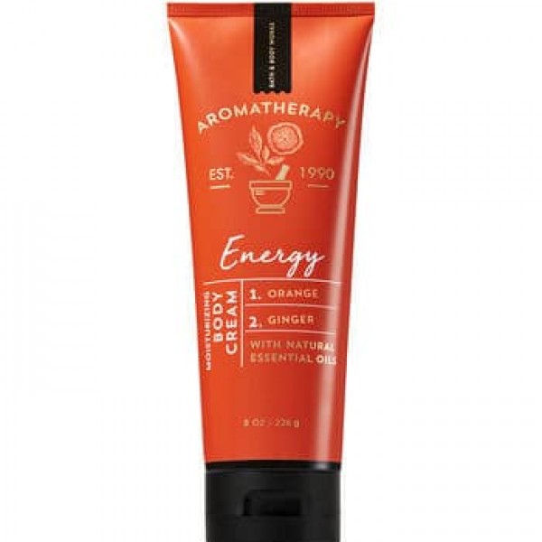 Bath & Body Works Energy Orange & Ginger Body Cream 8 oz/ 226 g