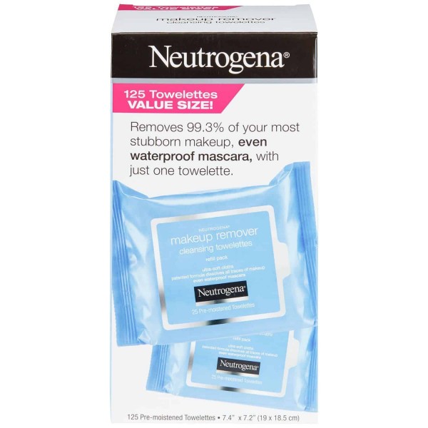 Neutrogena Makeup Remover Cleansing Towelette Refills (125 ct.)