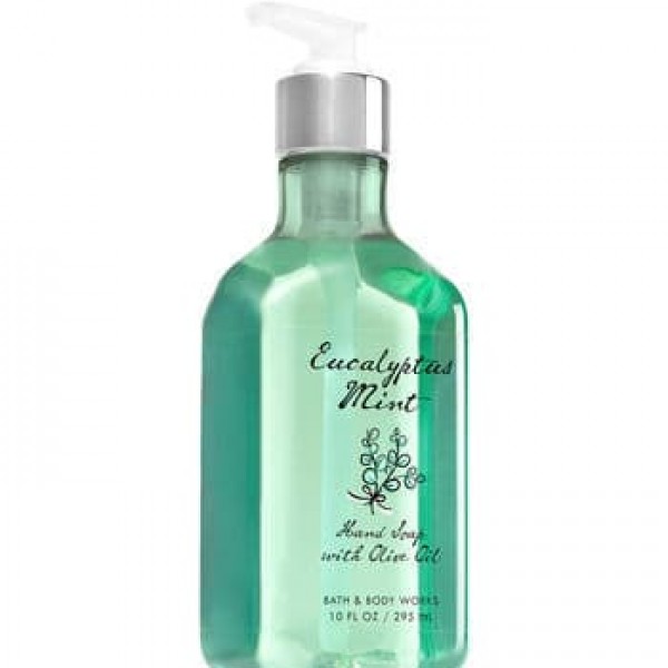 Bath & Body Works Eucalyptus Mint Hand Soap With Olive Oil 10 fl oz/ 295 ml