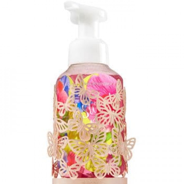 Bath & Body Works Gold Butterfly Hand Soap Sleeve