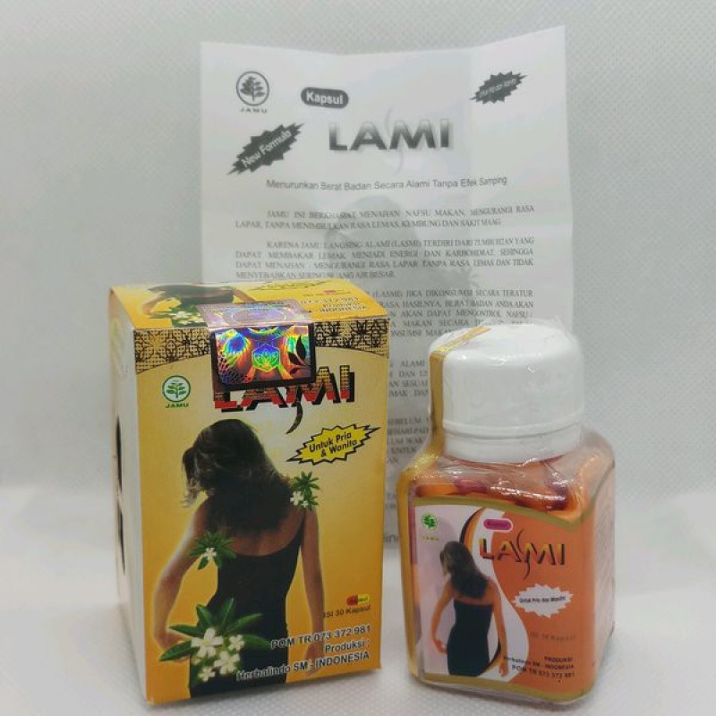 4 boxs Lasmi / Langsing Alami-Suppress appetite,reduce hunger,keep the body slim