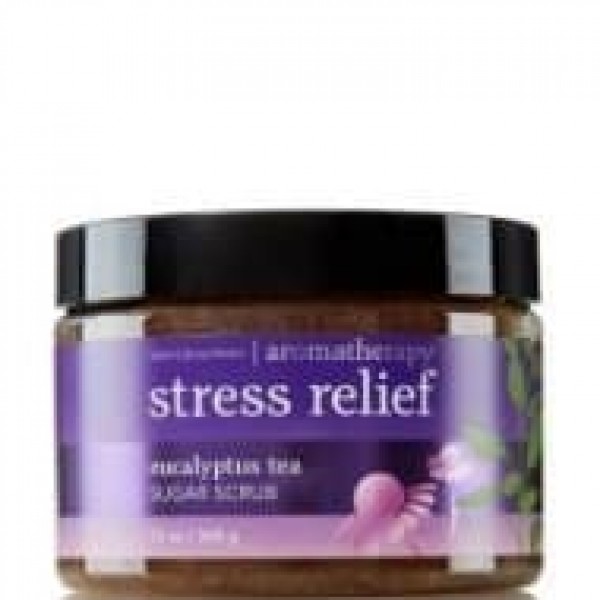 Bath and Body Works Eucalyptus Tea 13 Oz Sugar Scrub Stress Relief Aromatherapy