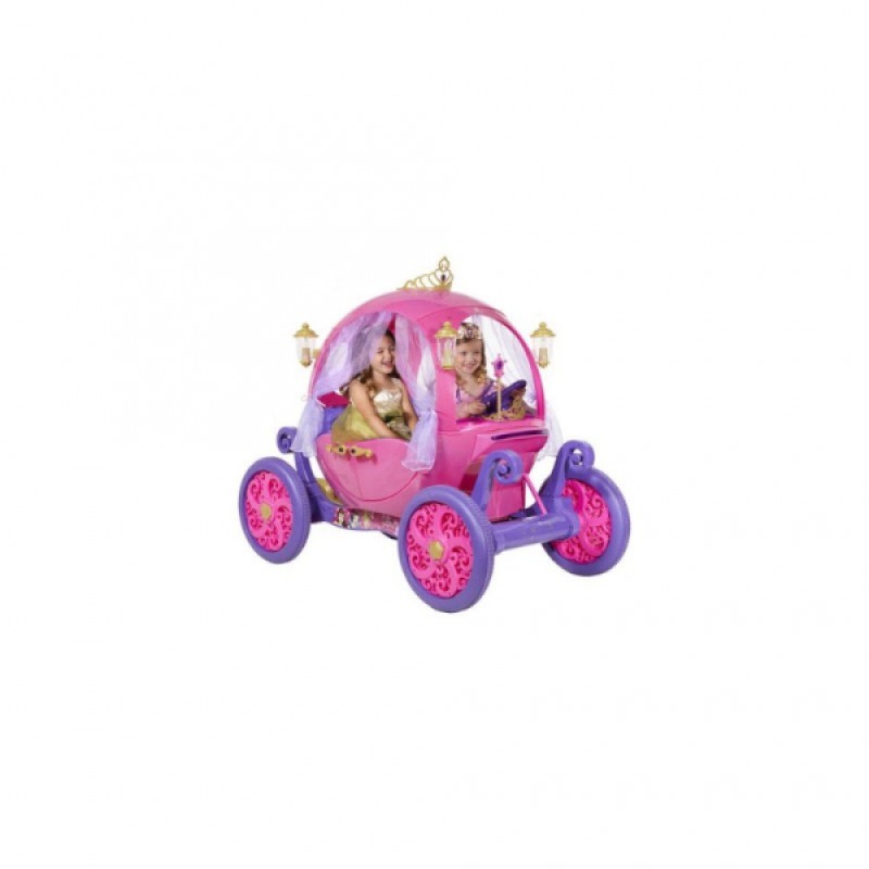 Disney Princess 24V Carriage Ride-On, Pink/Purple