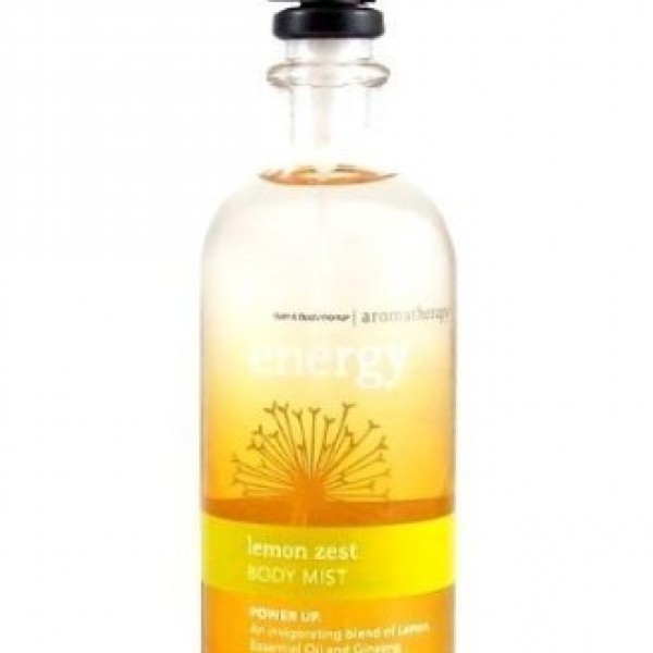 Bath & Body Works Aromatherapy Energy Lemon Zest Body Mist 4 fl oz/ 118 ml