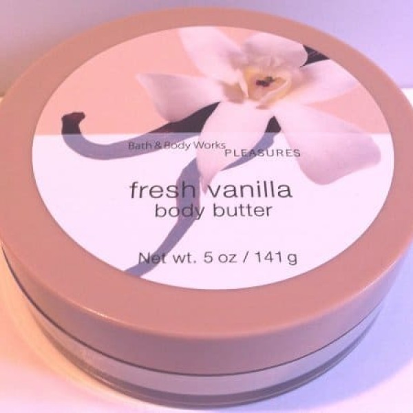 Bath & Body Works Fresh Vanilla Body Butter 5 oz
