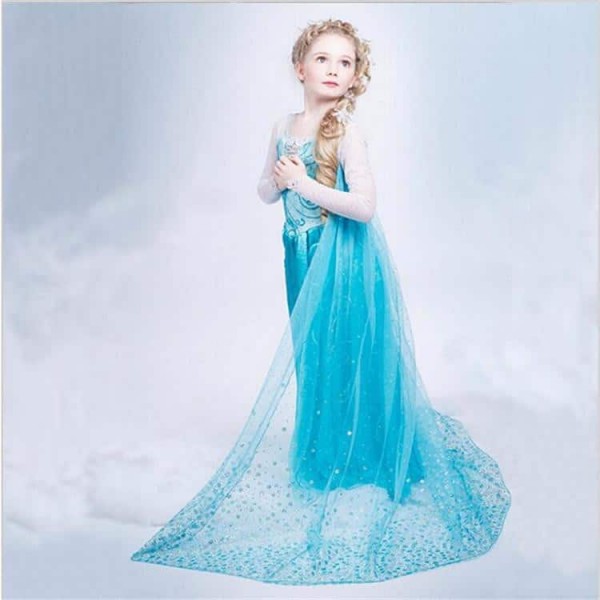 Girls Elsa Dress Costumer baby girl