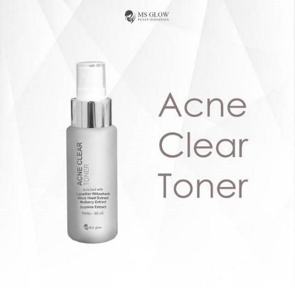 MS GLOW Acne Clear Toner – One Step Towards Acne-Free Skin