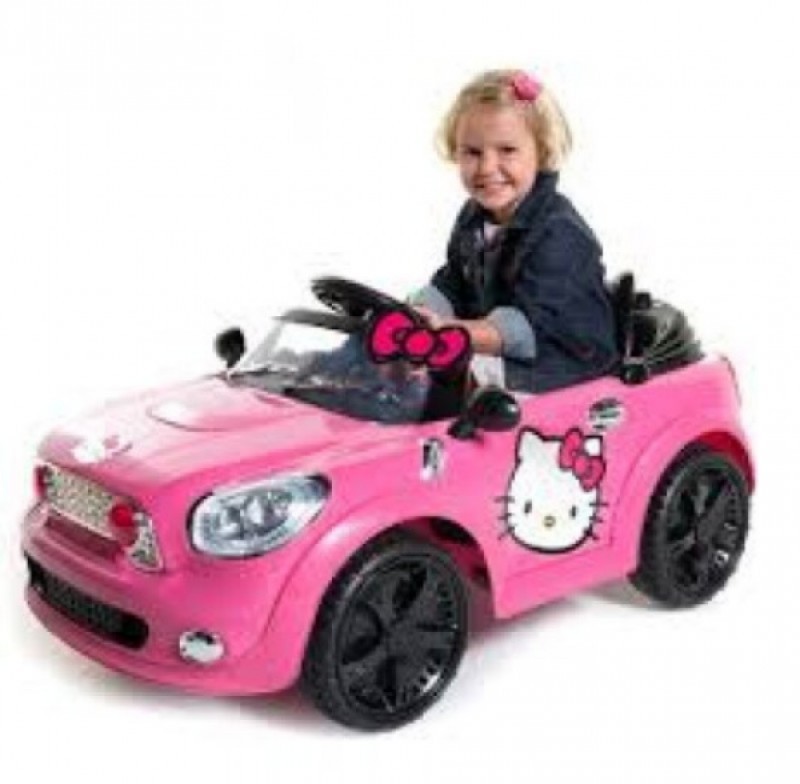 Hello Kitty Coupe 6-Volt Battery-Powered Ride-On