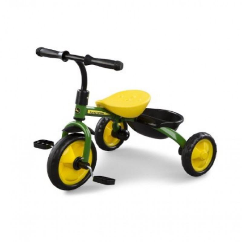 John Deere Steel Tricycle, Green