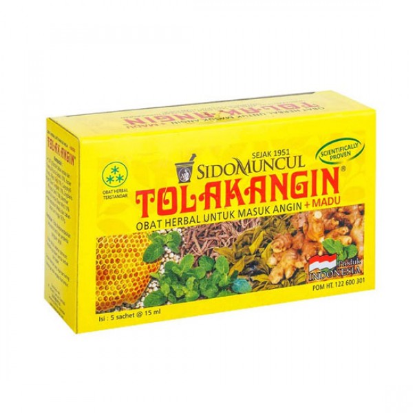 TOLAK ANGIN SIDO MUNCUL – Herbal Ginger Honey with Indonesian Spices