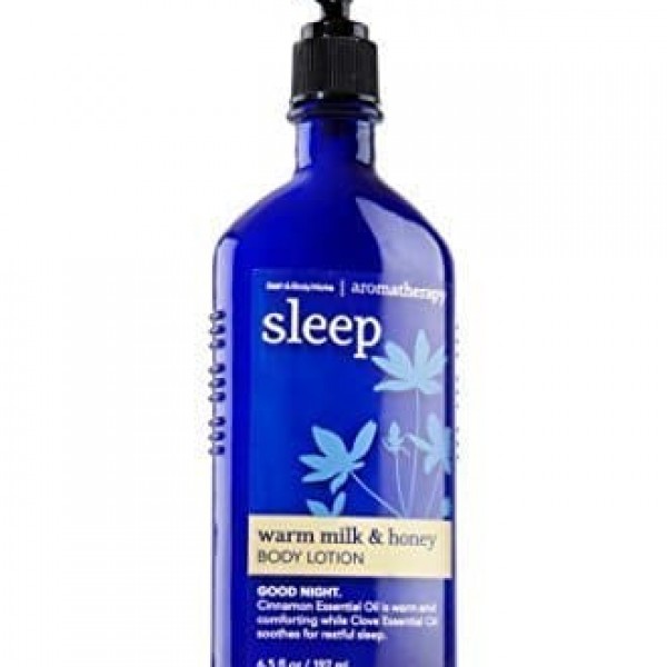 Bath & Body Works Aromatherapy Lotion Warm Milk & Honey Sleep 6.5 fl oz/ 192 ml